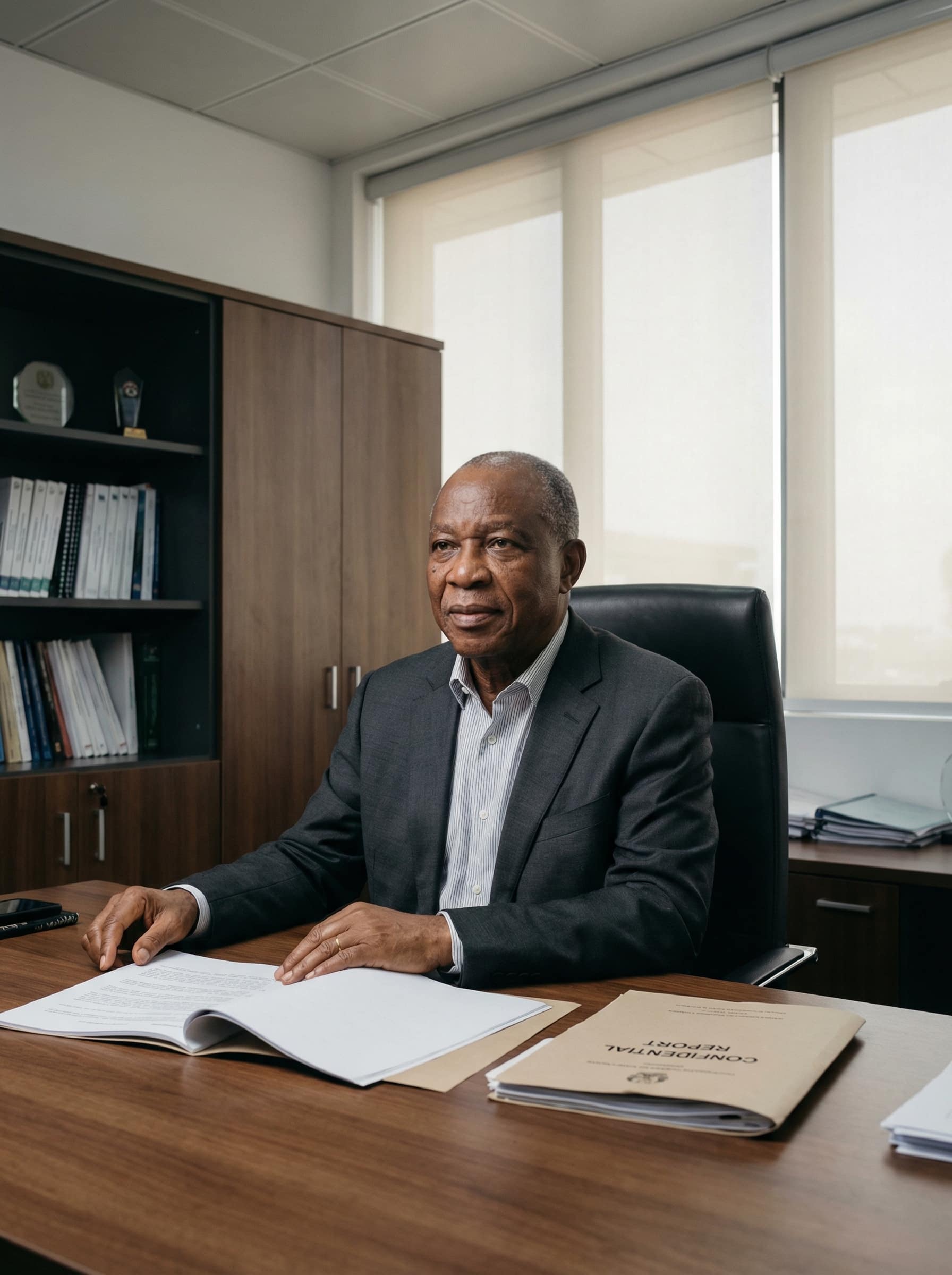 Strategic direction meeting in a government leadership environment