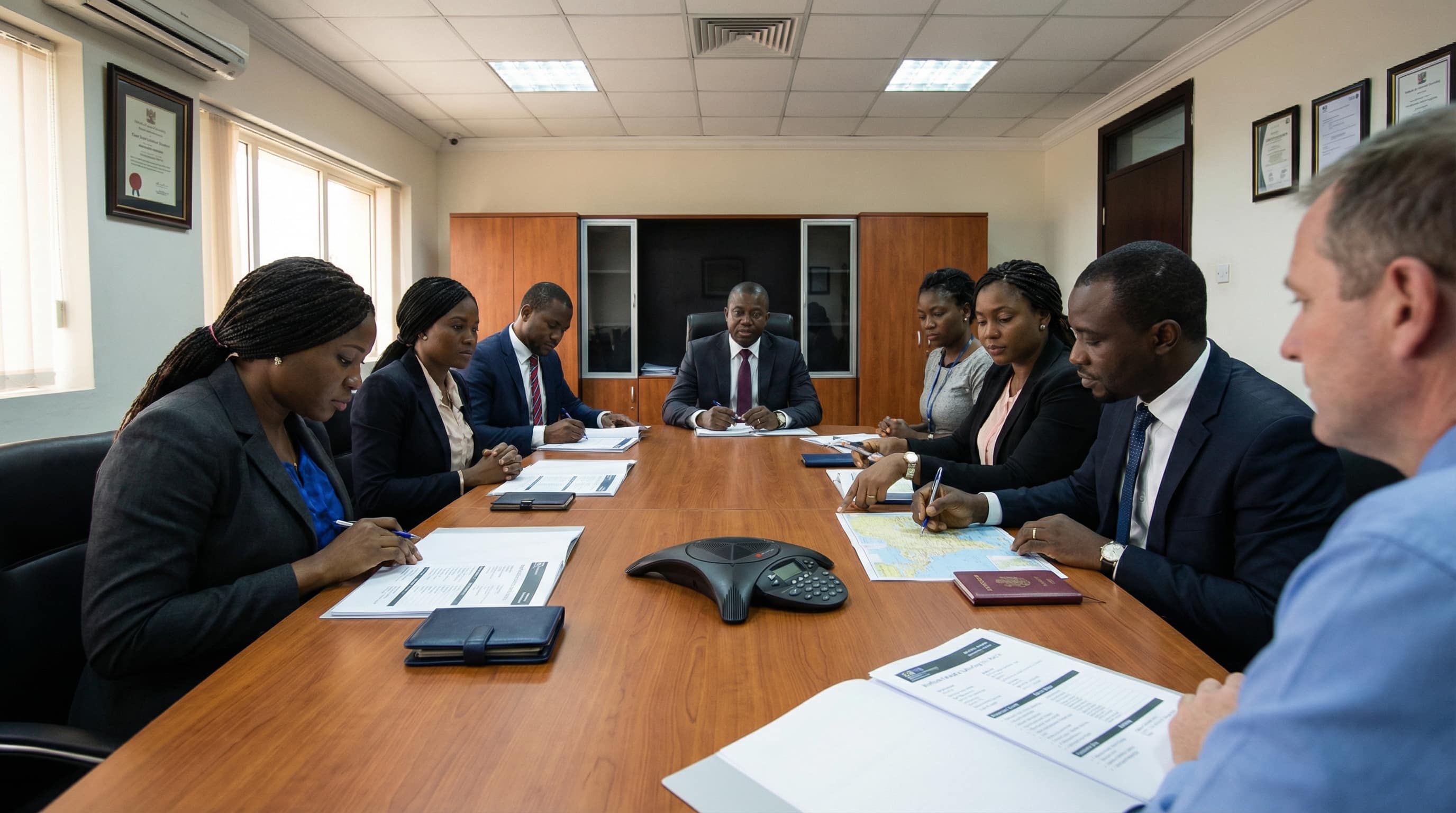 International coordination and institutional planning meeting